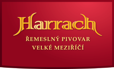 Logo HARRACH řemeslný pivovar Jelínkova vila, Velké Meziříčí